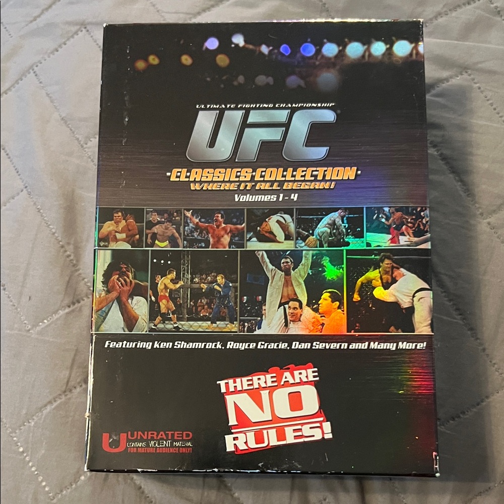 🥊 UFC Classics Collection: Volumes 1-4 (Collector’s DVD Set)
